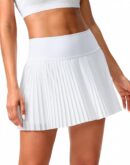Pleated Tennis Skirt for Women with Pockets Shorts Women High Waisted Lightweight Athletic Golf Skorts Skirts
