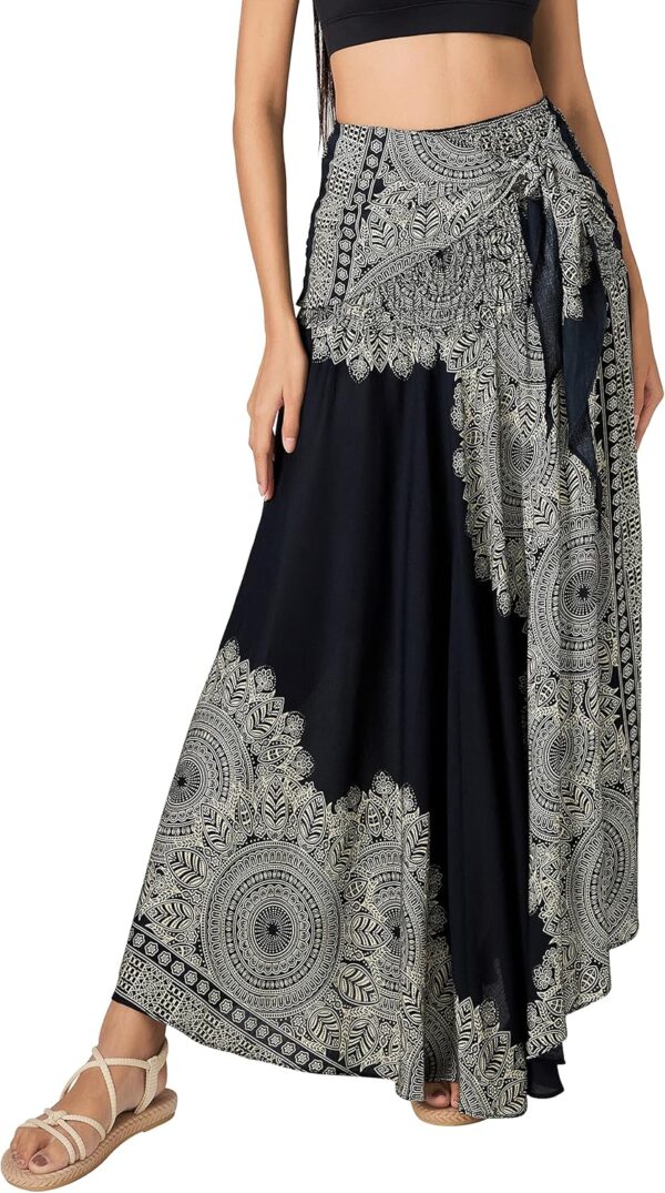Long Boho Skirts for Women - Bohemian Hippie Maxi Summer Skirt